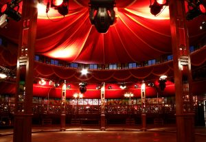Docklands entertainment circus